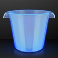 Blue LED Light Up Buckets For Ice & Drinks - Blank
